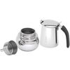 Bialetti: Kitty Nera 4 Cup Espresso Coffee Maker in Stainless Steel