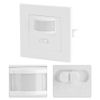 Motion Sensor Light Switch, Wall Mounted PIR Light Switch, AC 110V-240V PIR Movement Sensor Light Switch with Occupancy Sensor Indoor Wall Flush Mounted on off Switch