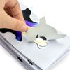 100pcs Round Tips Design Hard Short Nail Art Forms Sticker Nail Forms Extension Guide Self-adhesive Tips for Acrylic UV Gel Nail Art, HJ-NTF050
