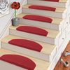 Snapstyle Trend Sling Stair Mat Strong Red (Semicircular) Single or in Set of 15