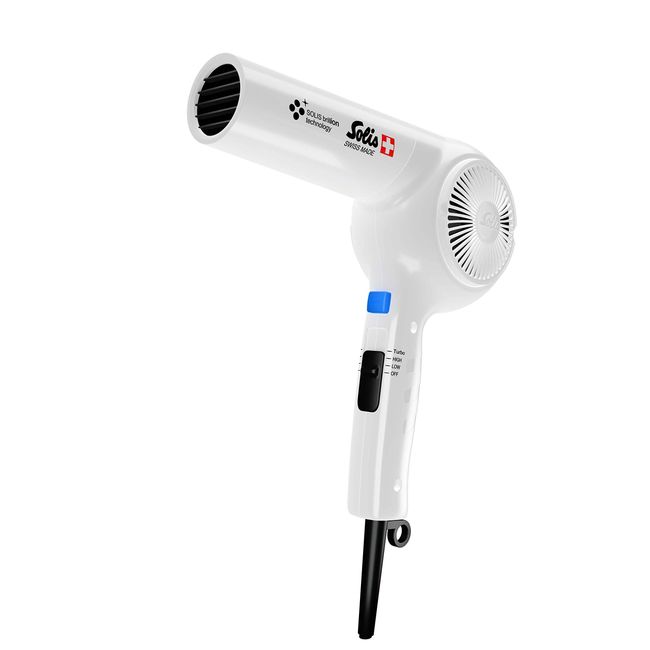 Solis Brillion Blow Home Use Hair Dryer, White SCD320RW