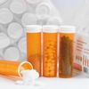11 Dram 48pcs Empty Pill Bottles with Desiccant Caps Pharmacy Vial  Container