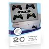 Olivia Samuel 20 x Gaming Party Invites from Ready to Write Invitations with envelopes.
