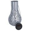 AB Tools Damasque Style Solar Panel Garden Light lamp Patio Lighting Silhouette 1pc