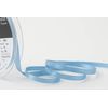 Berisfords Double FACE Poly Satin Ribbon, Dusky Blue, 7 mm
