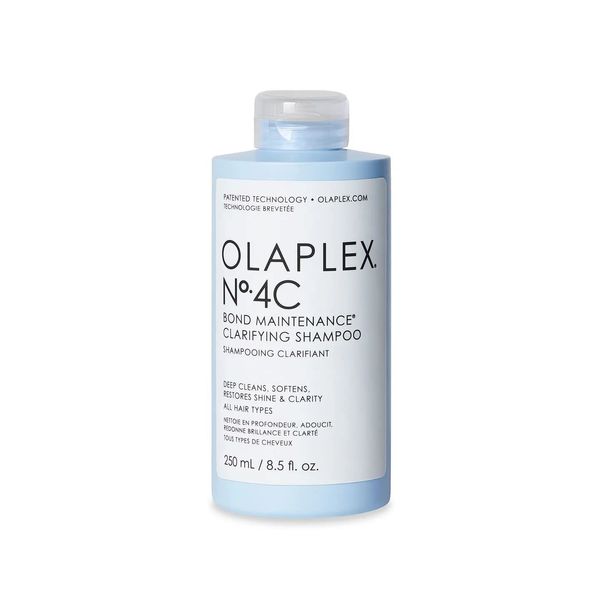 Olaplex No 4C Bond Maintenance Shampoo, Cleans Green, Softens, Restores Shine and Clarity, Where Product Deposits or Excess Oil Occurs, 250 ml