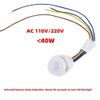 20Pcs PIR Infrared Motion Sensor Detector Smart Switch 110V Light Switch Auto