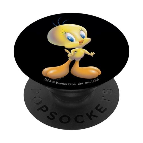 Looney Tunes Tweety Bird Airbrushed PopSockets Adhesive PopGrip