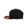 Flexfit Mütze Checked Flanell Peak Snapback, blk/red, One size, 6089FP-00044-0050