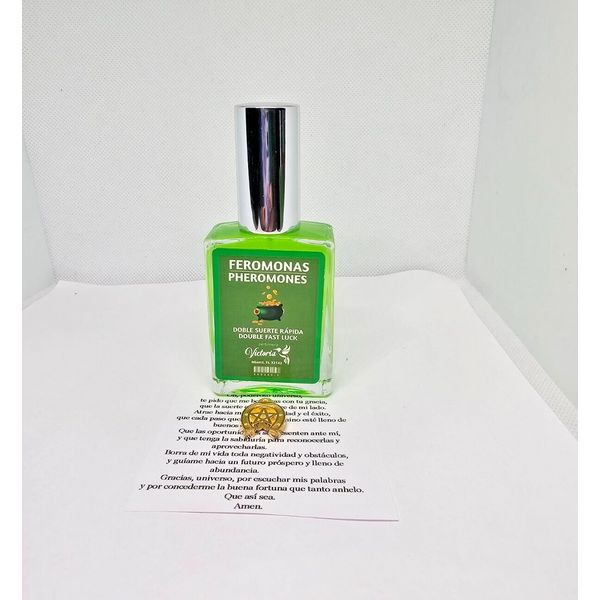 DOBLE SUERTE RAPIDA CON FEROMONAS / DOUBLE QUICK LUCK WITH PHEROMONES 1PC