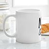 CafePress Mascara & Caffeine 20 oz Ceramic Coffee Mega Mug