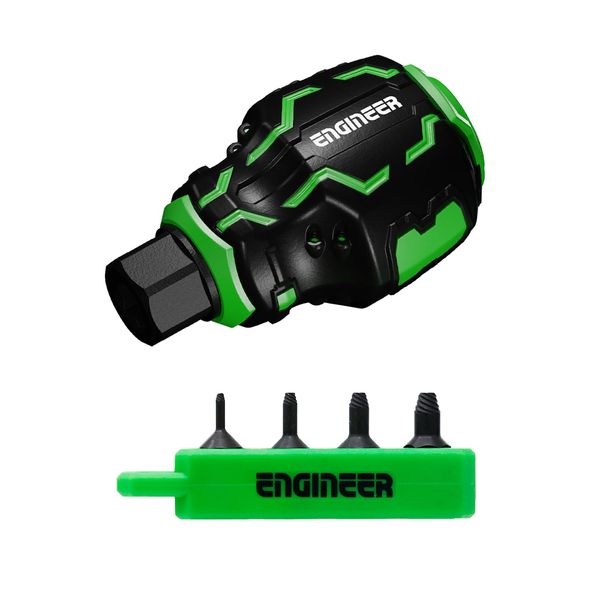 Engineer STUBBY Drive & Screw Mole Ultra Short DZ-95