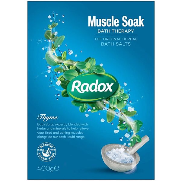 Radox Muscle Soak Bath Salts, 400g