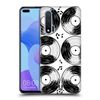 Head Case Designs Doodle Vinyl Disc Collection Hard Back Case Compatible With Huawei Nova 6 / 5G