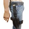Barsony Tactical Leg Holster w/Single Mag Pouch for HK P30; P2000 Left