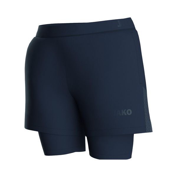 JAKO Power 2in1 Short Damen blau, 38