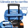Grafoplás bits & Bobs Square Toiletry Bag with Side Handle, 28x18x10cm, red, 28x18x10cm, Square Bag with Handle on Side
