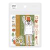 Midori 82691006 Sticker Decoration A Pattern Ojisan 30th Anniversary