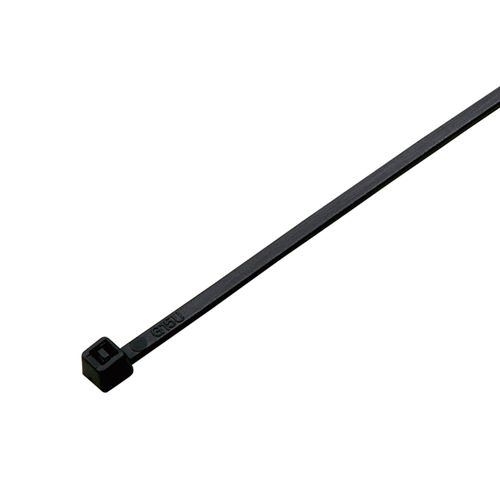 ELPA KBF-S150100 (BK) Cable Ties, Weather Resistant, 5.9 inches (150 mm), Black