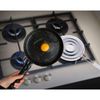 HIC Kitchen Heat Diffuser Reducer Flame Guard with Removable Handle, Stainless Steel, Set of 2