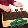 Garden Planter Punch Hand Dibber Plastic Manual Sower Hand Tool