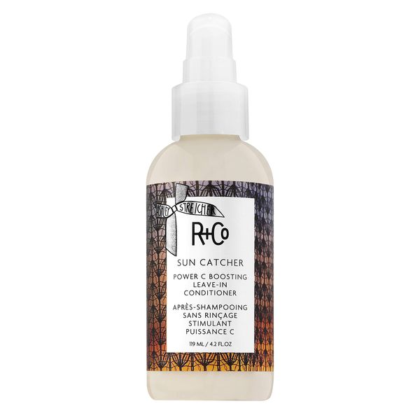 R+Co Sun Catcher Power C Boosting Leave-In Conditioner | Protective Nourishment + Detangles + Softens | Vegan + Cruelty-Free | 4.2 Oz