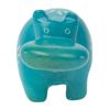 Global Crafts Blue Soapstone Hippo