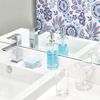 InterDesign Eva Bar Soap Dish for Bathroom Vanities, Kitchen Sink - Clear