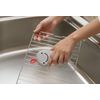 sanberumu Kitchen Sponge nikotto Smiling Sponge Prince Silver k47515