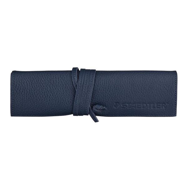 Staedtler Leather Pen Case, nvy