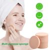 Dokpav 12 Pack Complexion Makeup Sponge, Face Paint Sponge Set, Round Sponge Puff for Liquid Foundation, Creams, and Powders