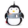 Kikkerland Zip and Flip Penguin Head Rest Travel Pillow
