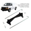 Rubber Battery Hold Down Kit, Universal Efficient Battery JBolt, Easy to Use Car Complete