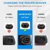 4.3V for Philips One Blade A00390 Charger Cable UK Plug, Replacement Philips Oneblade Trimmer Shaver QP2520, QP2620, MG5730, MG5720, MG3720, MG3722, MG3730, BT3206, BT3208