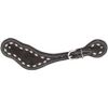 Tough 1 Buckstitch Suede Spur Strap Natural