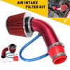 Cold Air Intake Filter Kit Induction Pipe Power Hose Flow System Aluminum Alloy