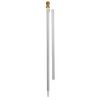 Online Stores, Inc. 6ft Spinner Flagpole - Silver Aluminum
