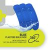 VitaPlus Plasters 100-Pieces Bulk Pack, 72 mm Length x 19 mm Width, Blue