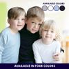 Brix Boys' Long Sleeve Tees - Shirts 4 Pack Cotton Crewneck Multipack Basic Shirts.