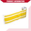 Hihaha Hood Stripe Pattern Sticker/Outer for Car/Durable / 1 Pcs Yellow