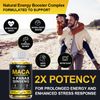 Organic Maca Root Capsules Peruvian Maca Extract for Men & Women 1 Months Supply