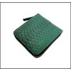 Godin Sppw8002cp.DGR Round Wallet (Dark Green) Diamond Python Short Wallet, green (dark green)