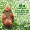 Hen Saver Hen Apron/Saddle, Single Strap, Small, Khaki