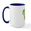 CafePress Vegan 15 oz (444 ml) Ceramic Coffee Mug