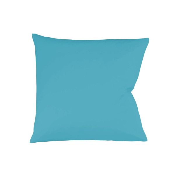 fleuresse Uni Colours Satin Teal 50 x 50 cm
