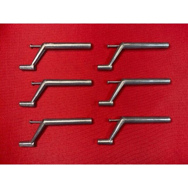 Mobile Home/ RV Metal Window Crank Handle 3-1/2"  w/screws (6 pack)