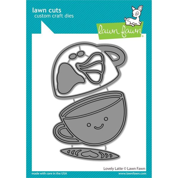 Lawn Cuts Custom Craft Die-Lovely Latte