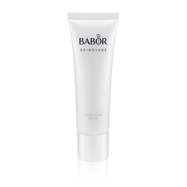 BABOR SKINOVAGE Purifying Mask für ölige, unreine Haut, Mattierende, klärende Intensivmaske mit Anti-Age-Effekt, Vegane Formel, 50 ml