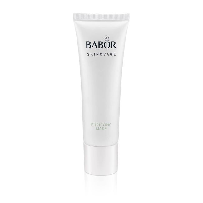 BABOR SKINOVAGE Purifying Mask für ölige, unreine Haut, Mattierende, klärende Intensivmaske mit Anti-Age-Effekt, Vegane Formel, 50 ml