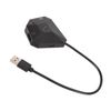 Keyboard and Mouse Converter Adapter for PS4 for One for PS3 for 360, Keyboard Mouse Adapter for Switch, Plug and Play Custom Mapping Reset Button Functions